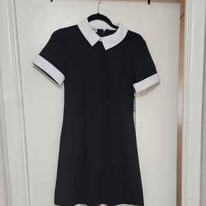 Spirit Black and White Wednesday Addams Dress